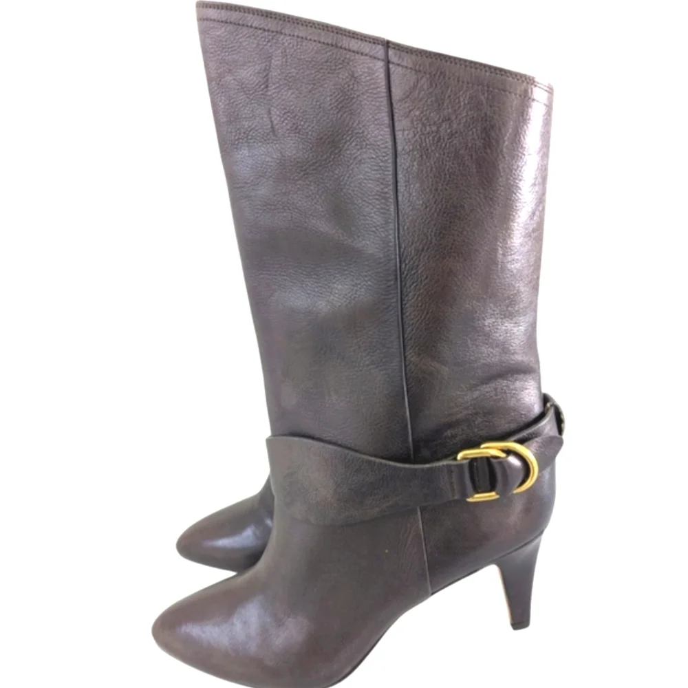 Isabel Marant Elegant Brown Leather Women's Boots...size EU 38/US 8